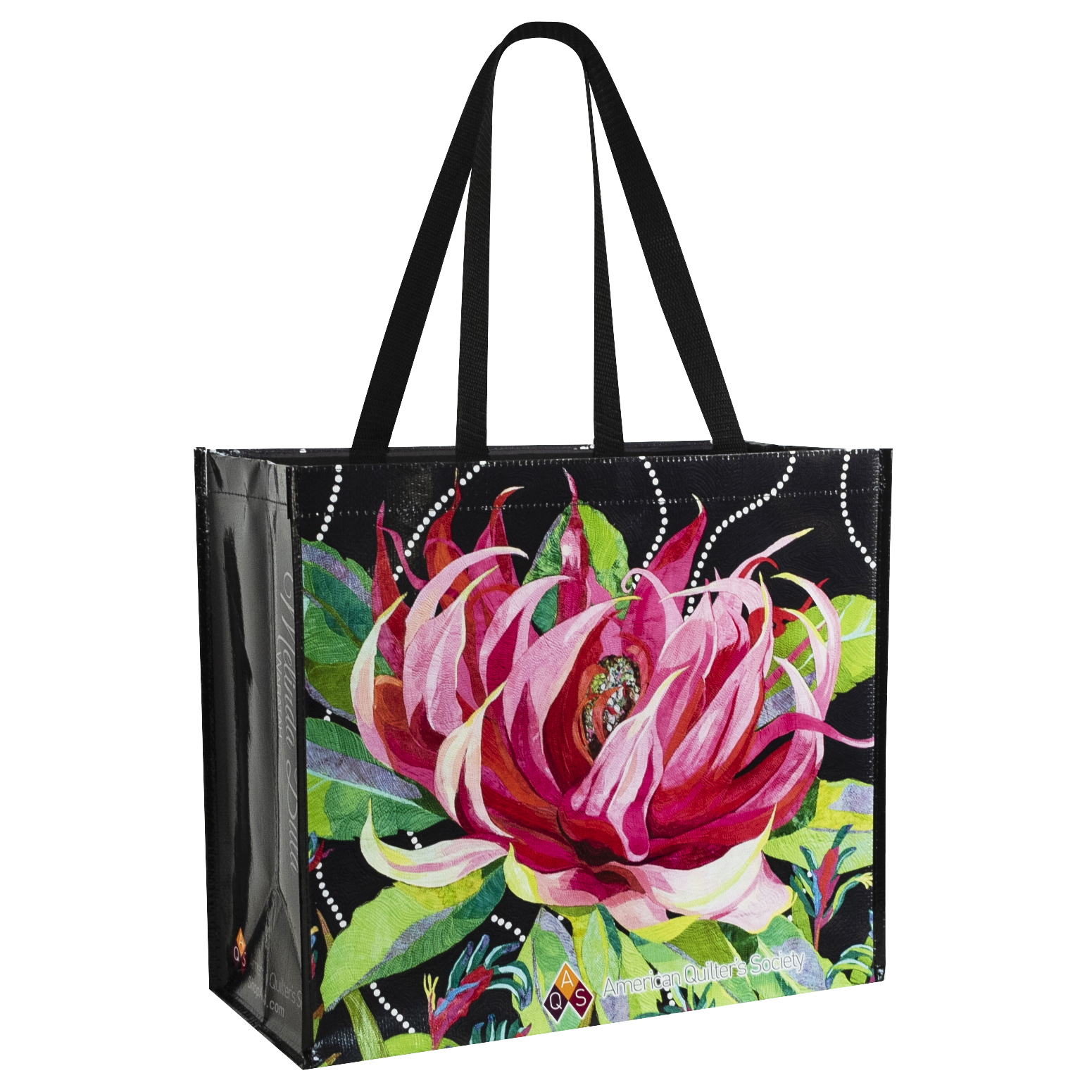 Custom Full-Color 160g Double Laminated Woven Promotional Tote Bag 16"x14"x8" 1