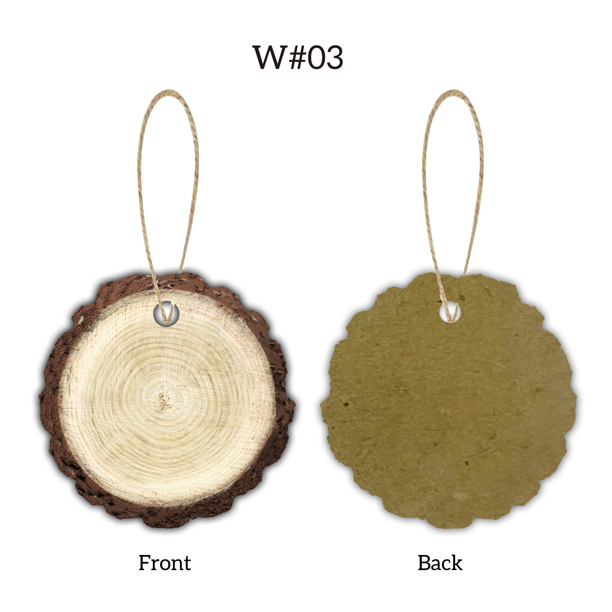 Boxed 15 oz. Two-tone Wooden Lid Ceramic Mug and 3" Ornament Gift Set 10