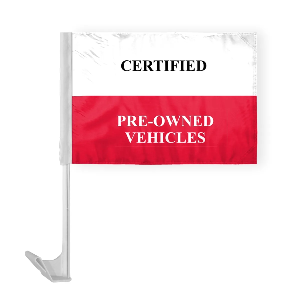 12" x 16" Advertising Car Flag - wPoly 29