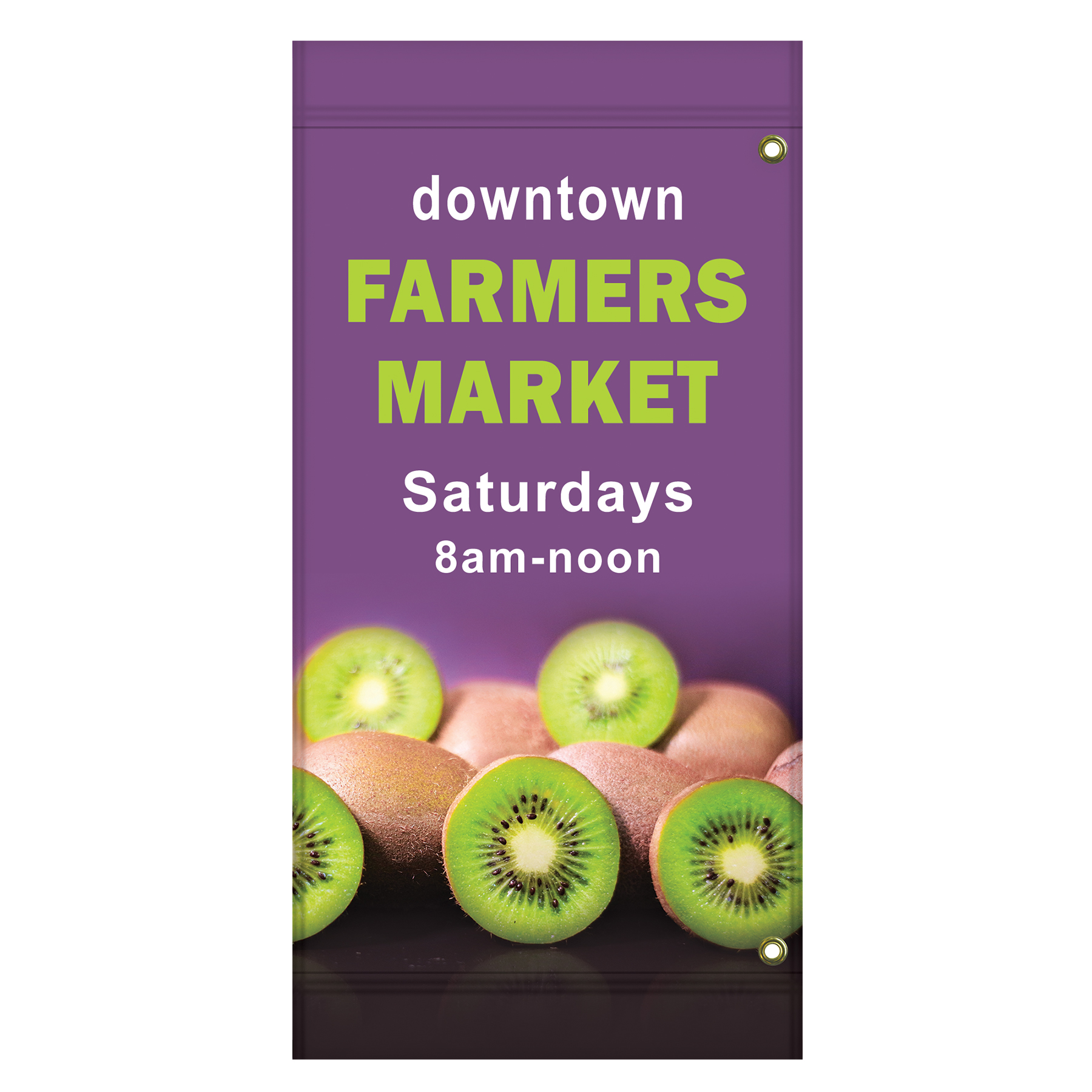 36" x 18" Custom Polyester Avenue Banner 8