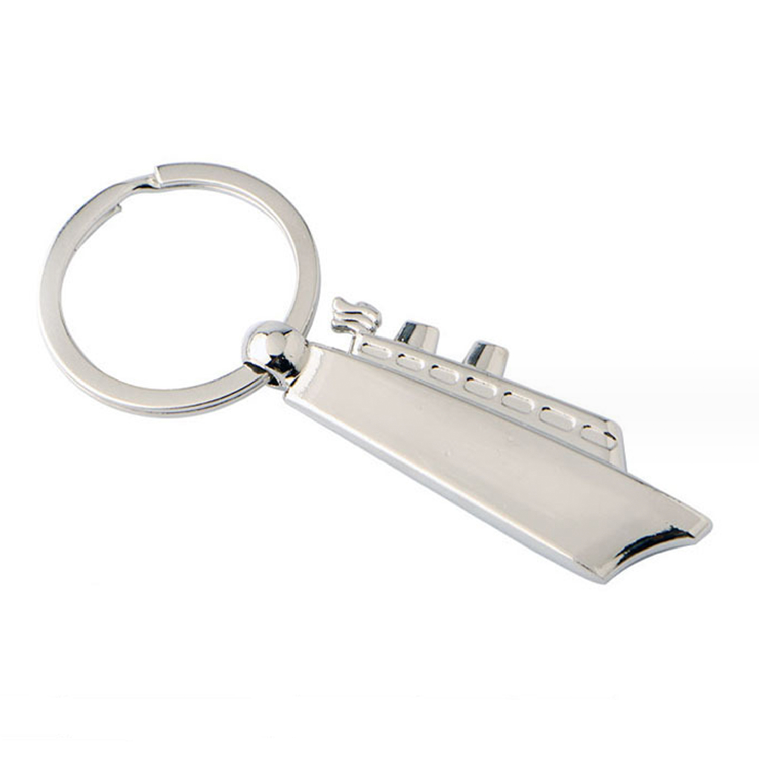 Ship Shape Metal Keychain 3