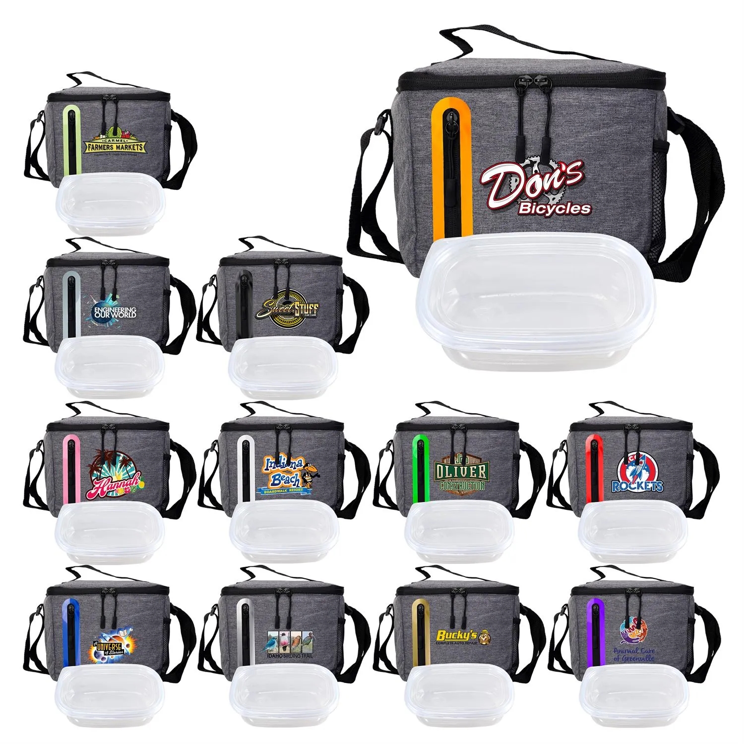 Handy Oval Lunch Set