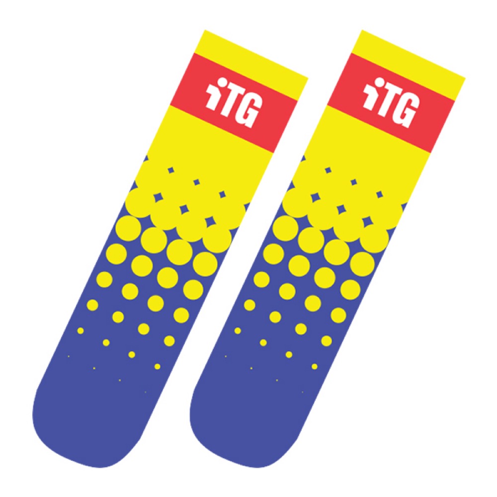 Full Color Calf Socks 11