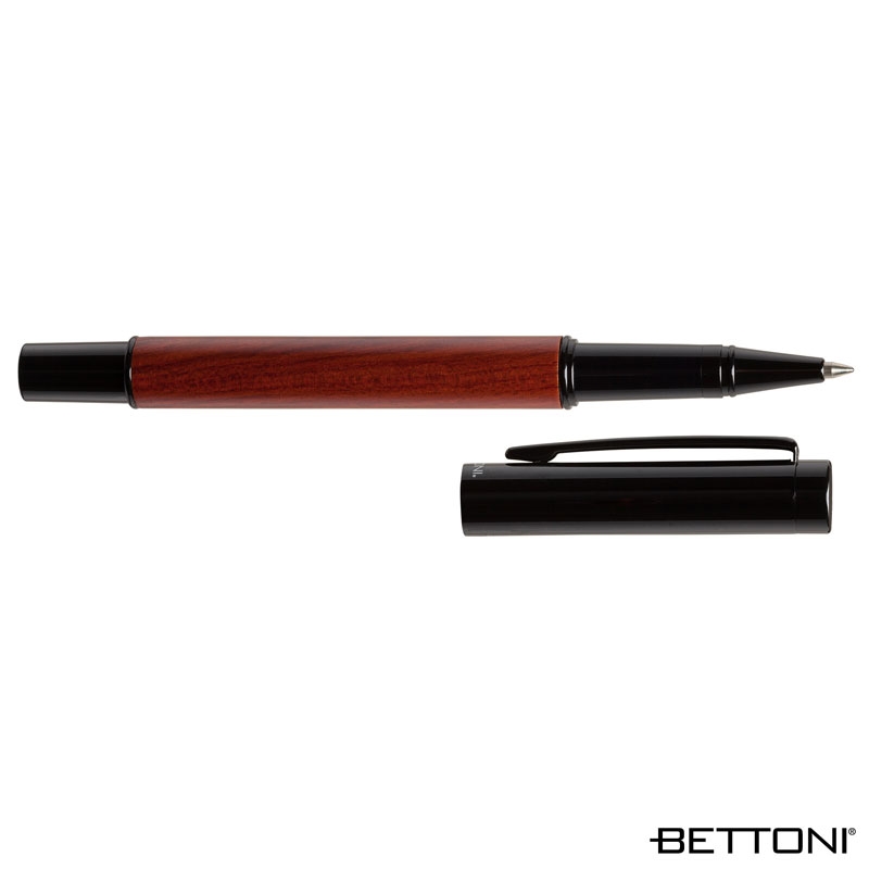 Bettoni®  Alicante Rollerball Pen w/ Wood Barrel 11