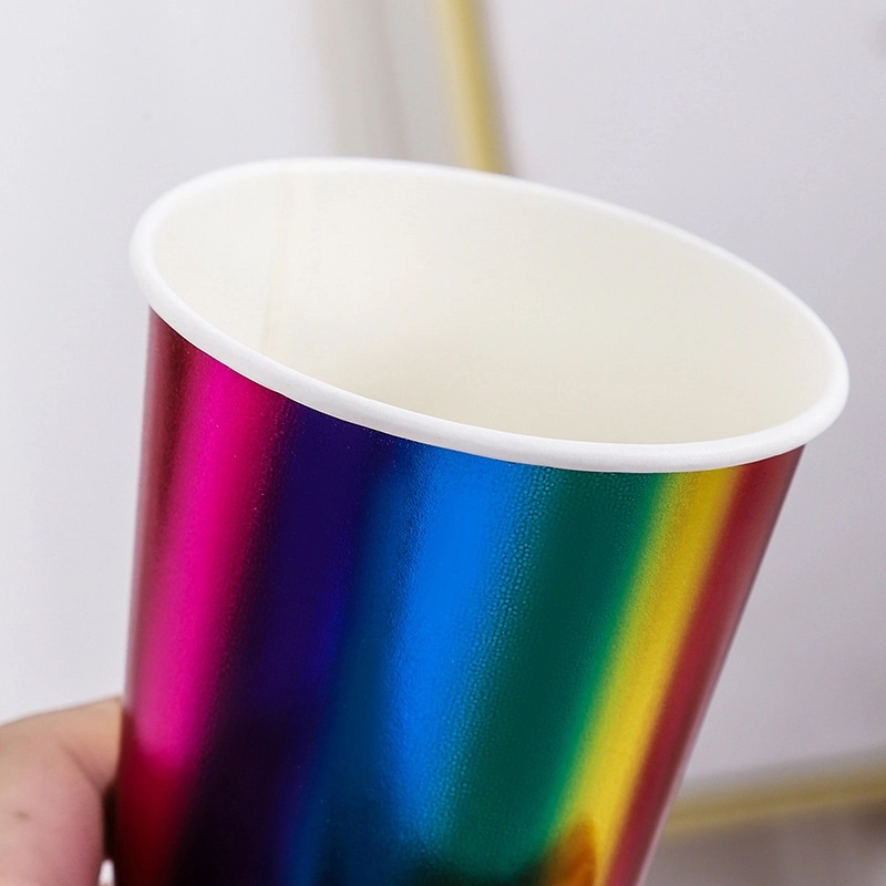 9oz Disposable Party Picnic Beverage Ice Cream Paper Cup 14