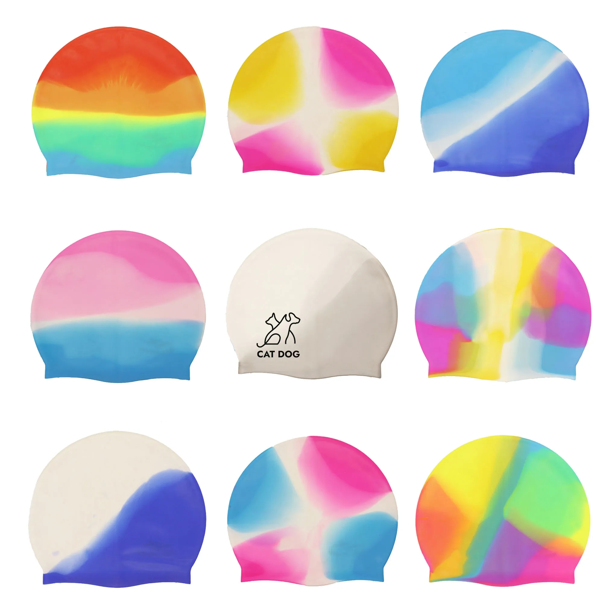 Colorful Waterproof Silicone Bathing