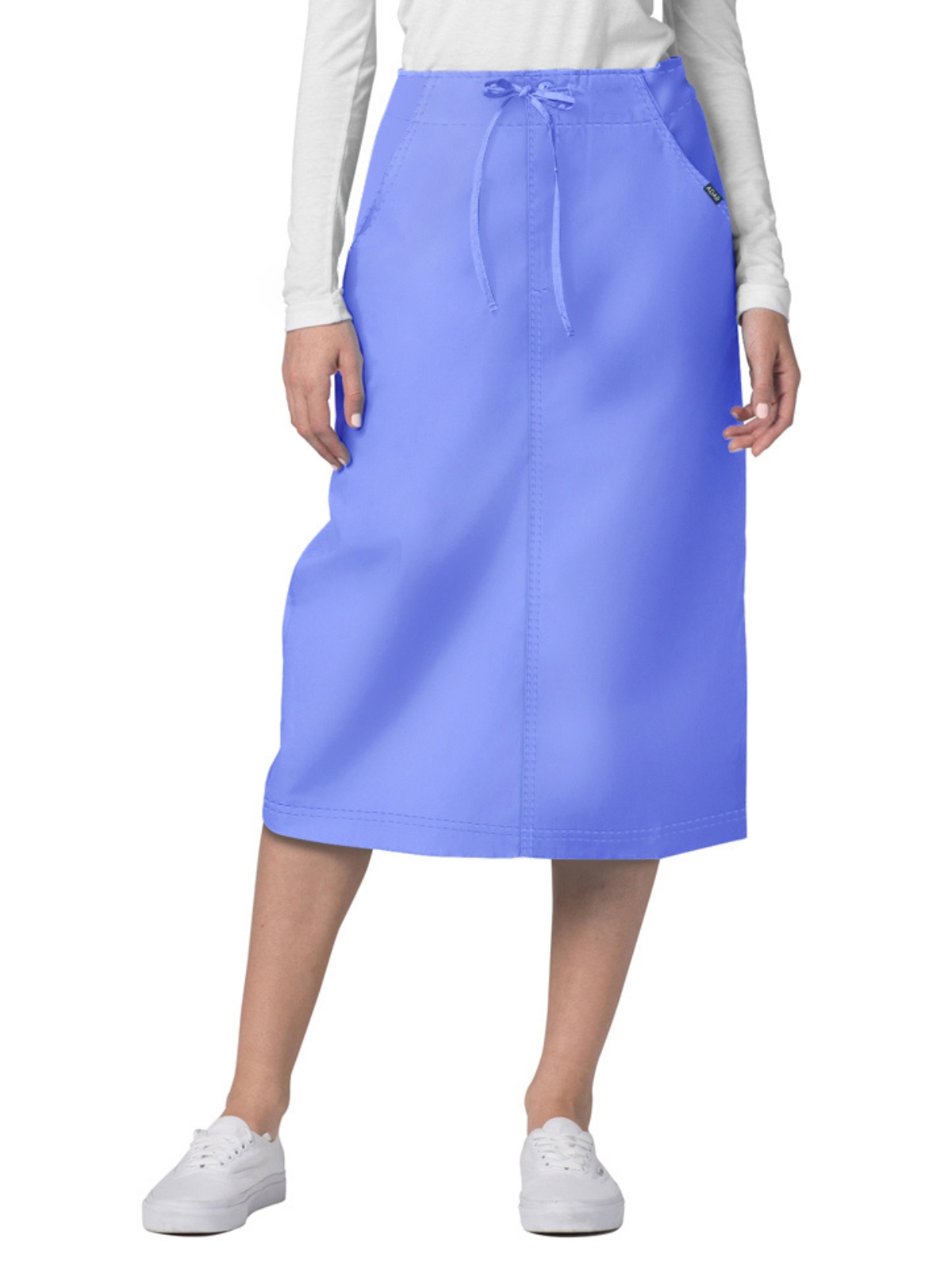 Adar - Universal - Women's Mid-Calf Length Drawstring Skirt 12