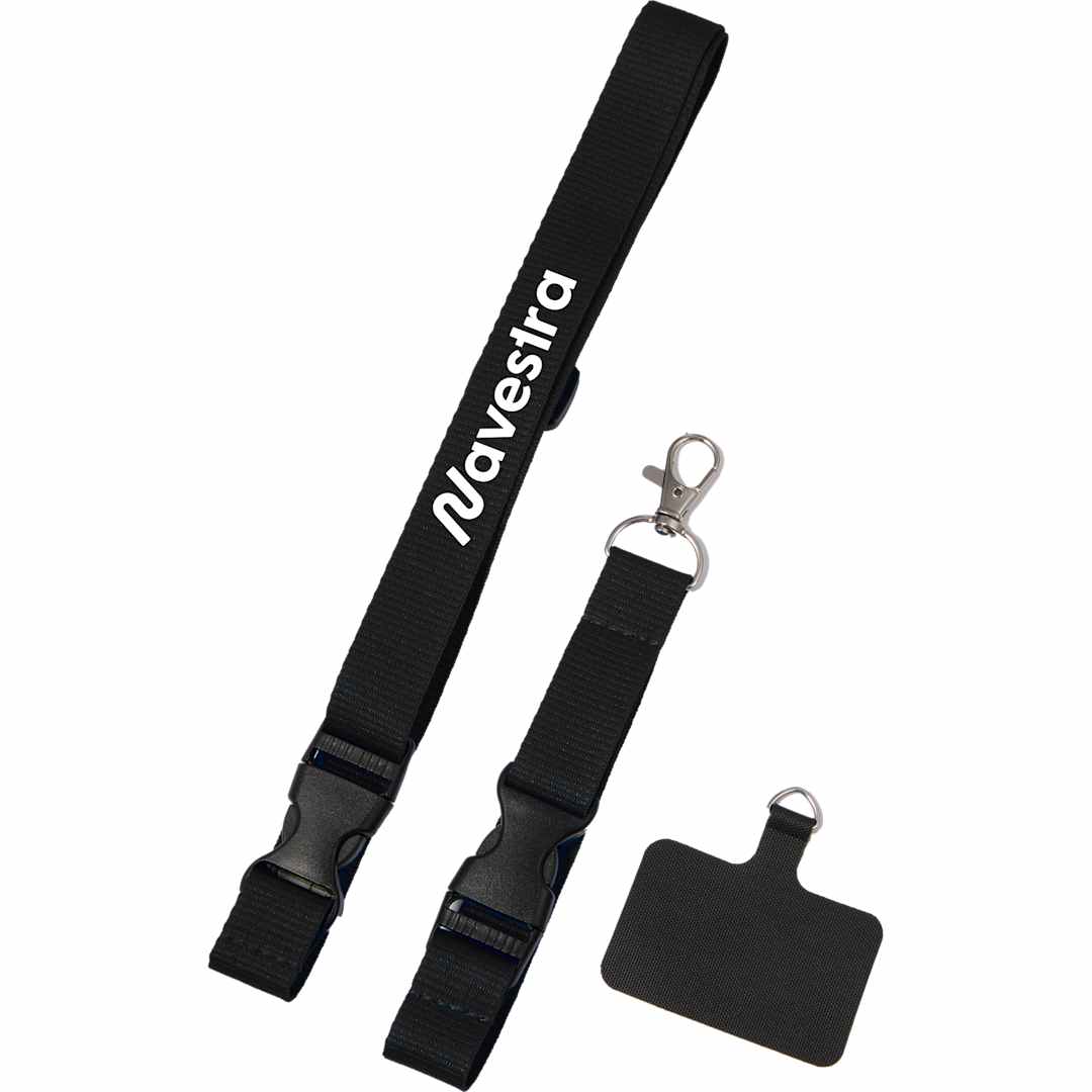 Adjustable Recycled Phone Lanyard 183