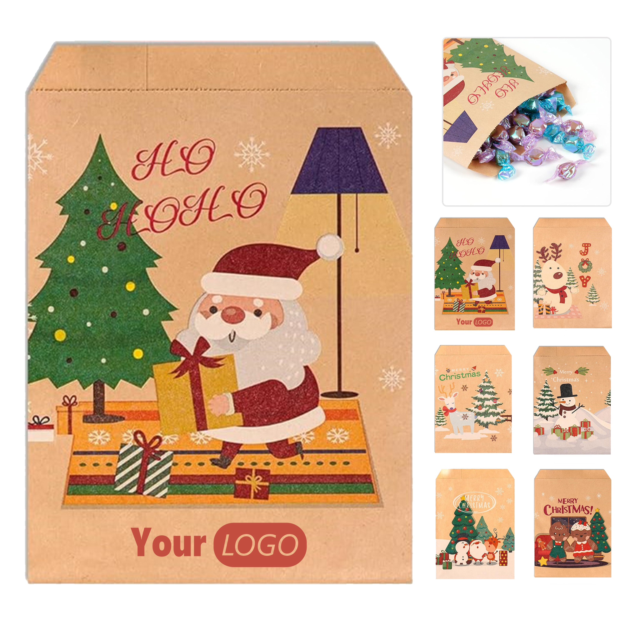 Christmas Candy Paper Bags 3