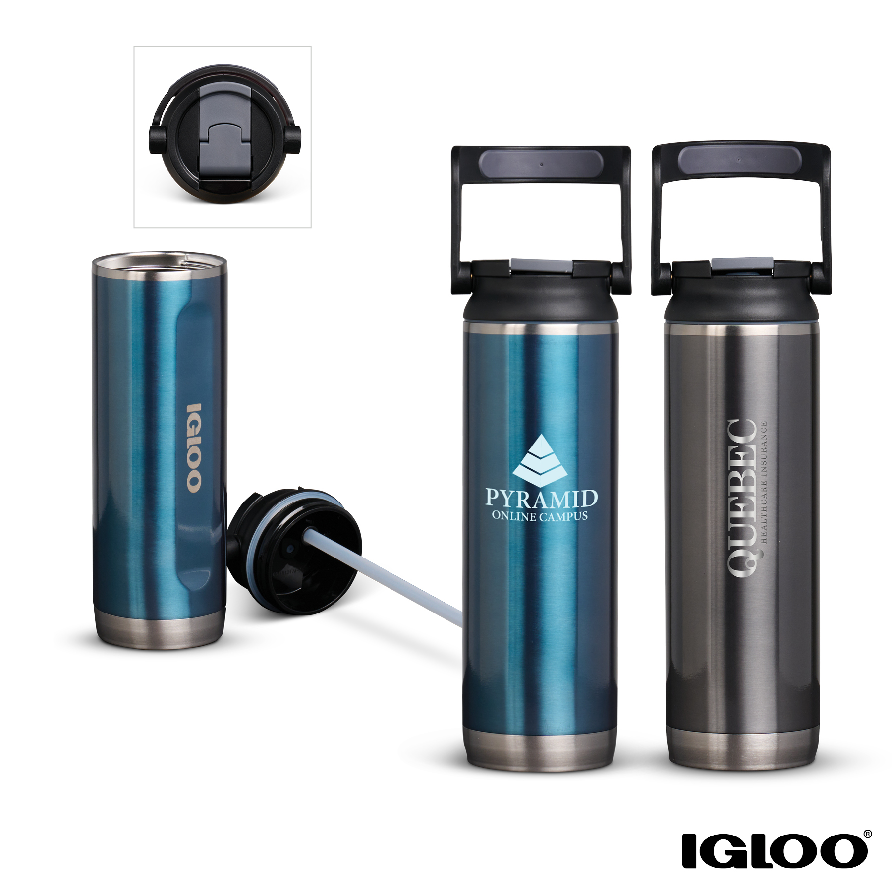Igloo® 20 oz. Double Wall Vacuum Insulated Water Bottle 13