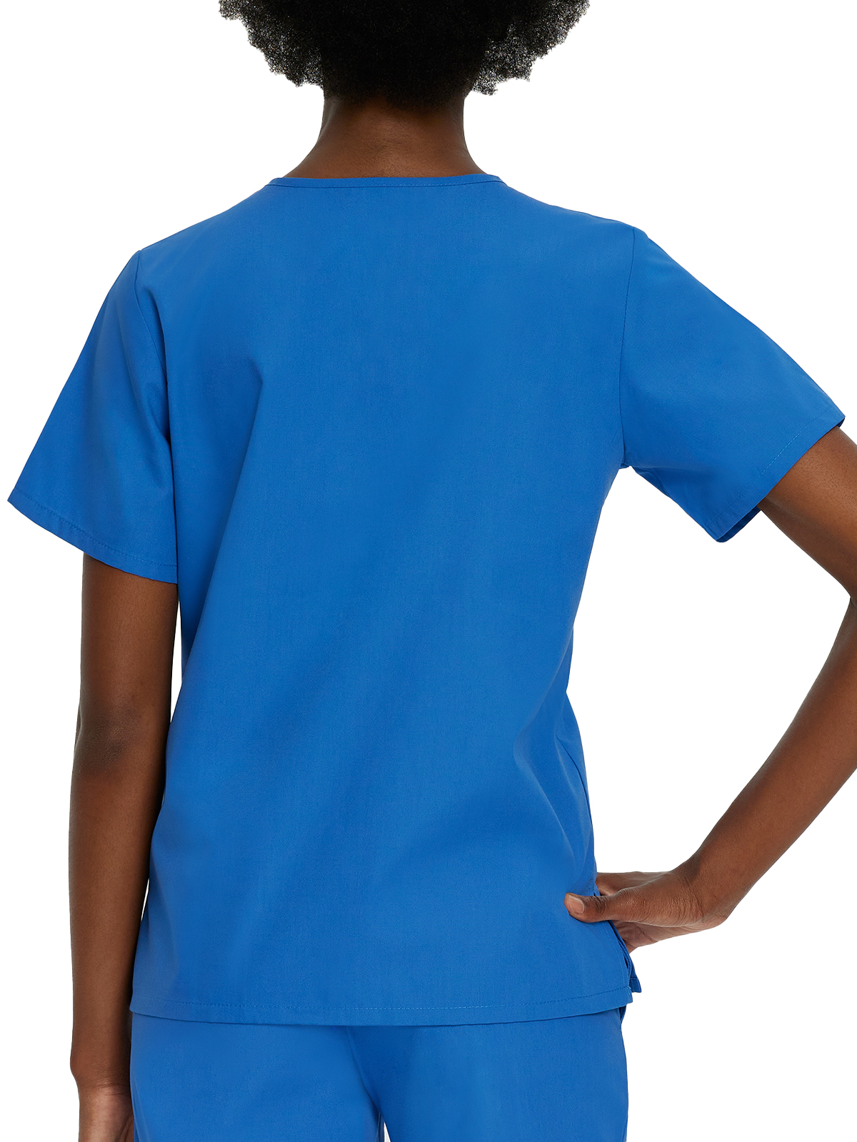 Landau - Essentials - Women's Four-Pocket Durable V-Neck Top 6