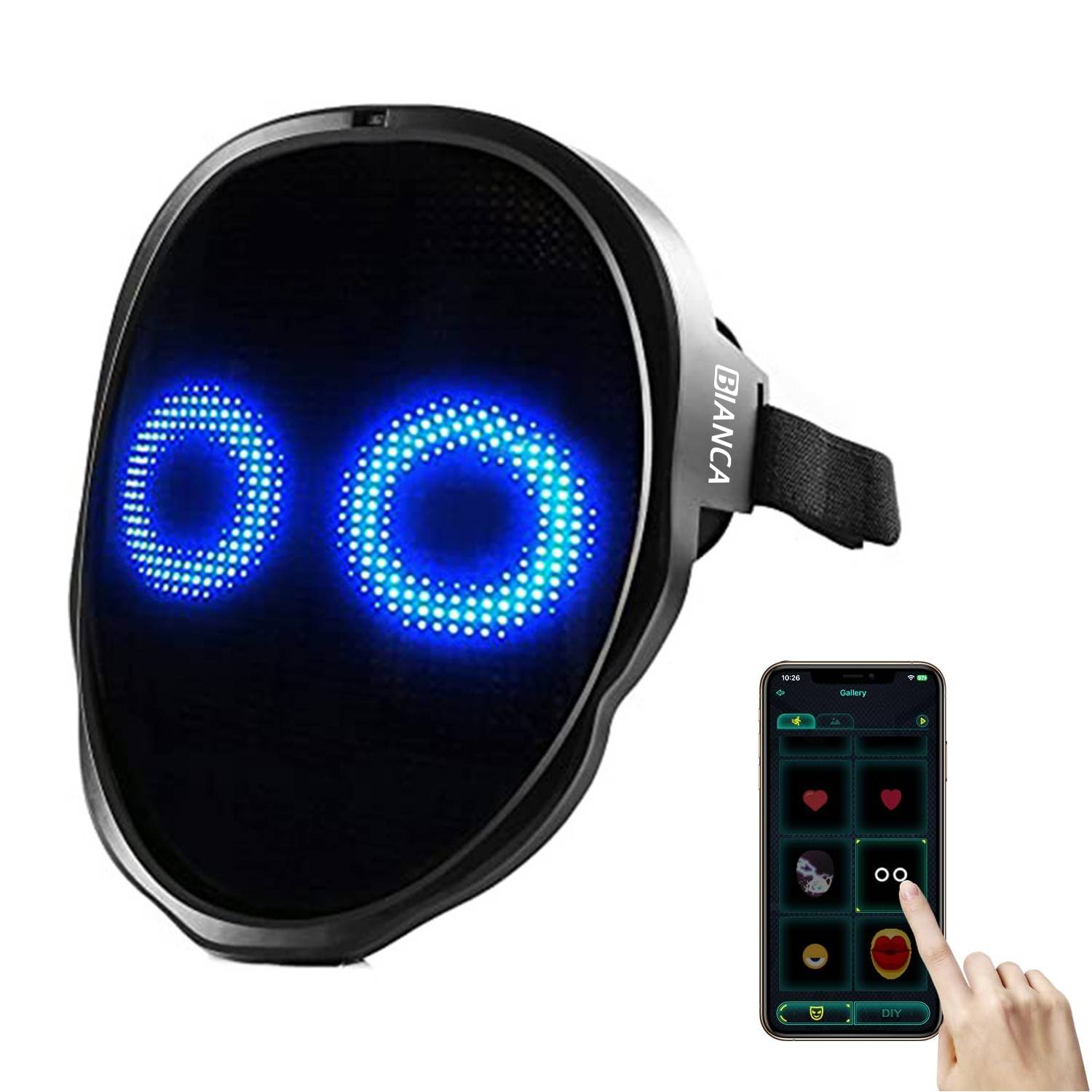 Depointer Life Led Mask W/ App Controlled 5