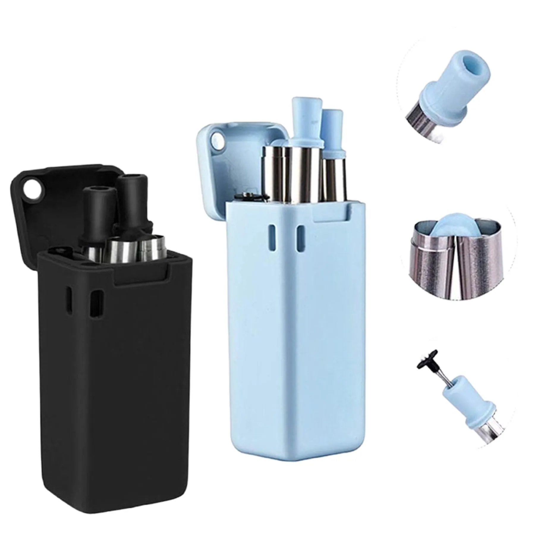 Folding Stainless Steel Straws 3