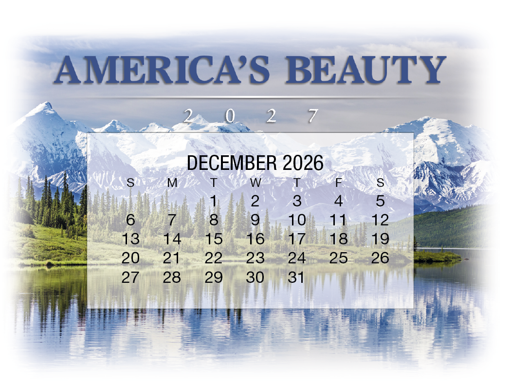 Triumph® Calendars America's Beauty Desk Calendar 27