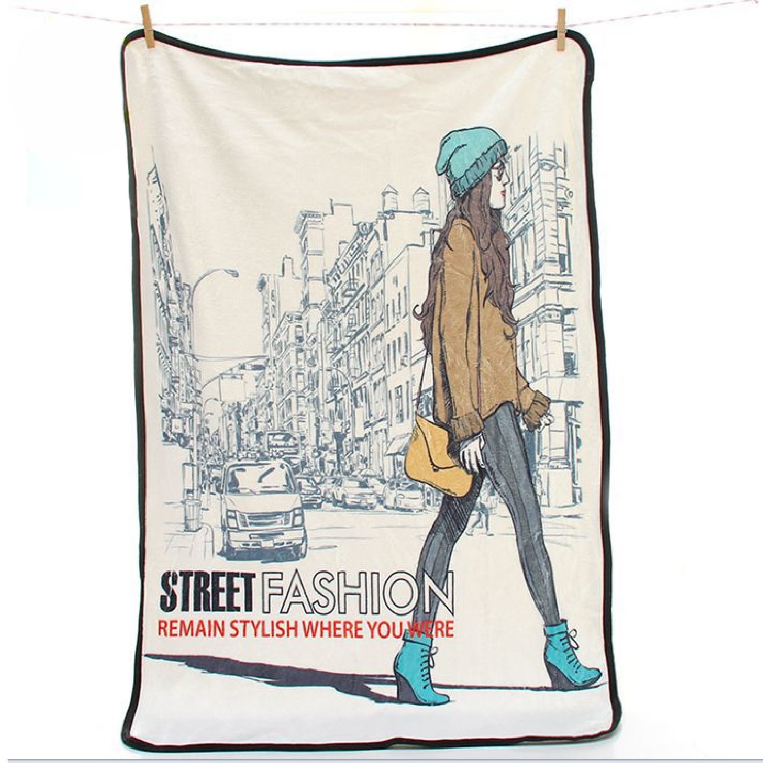 25"x 50" Sublimated Microfiber Velour Beach Towel 3