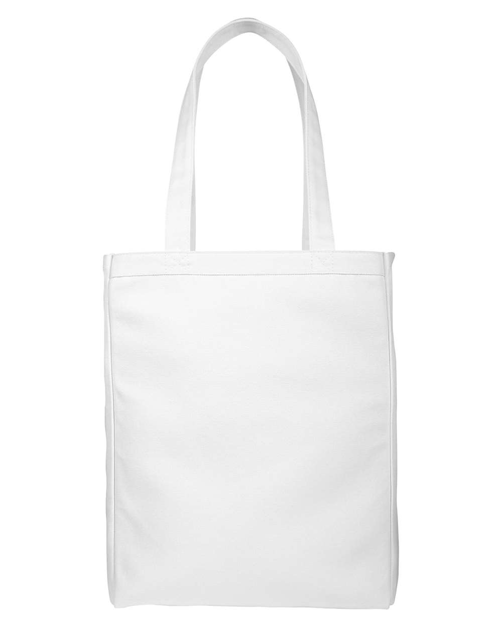 Canvas Book Tote - BE008, custom tote bag with logo imprint 8