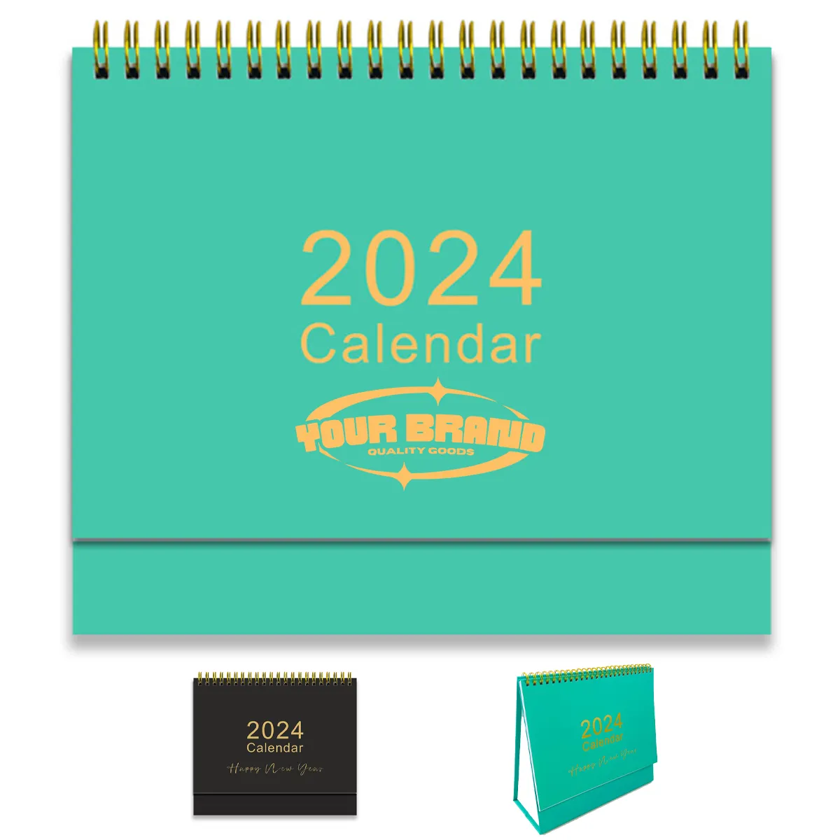 Desk Calendar with Monthly Standing Flipped for Home Office 4