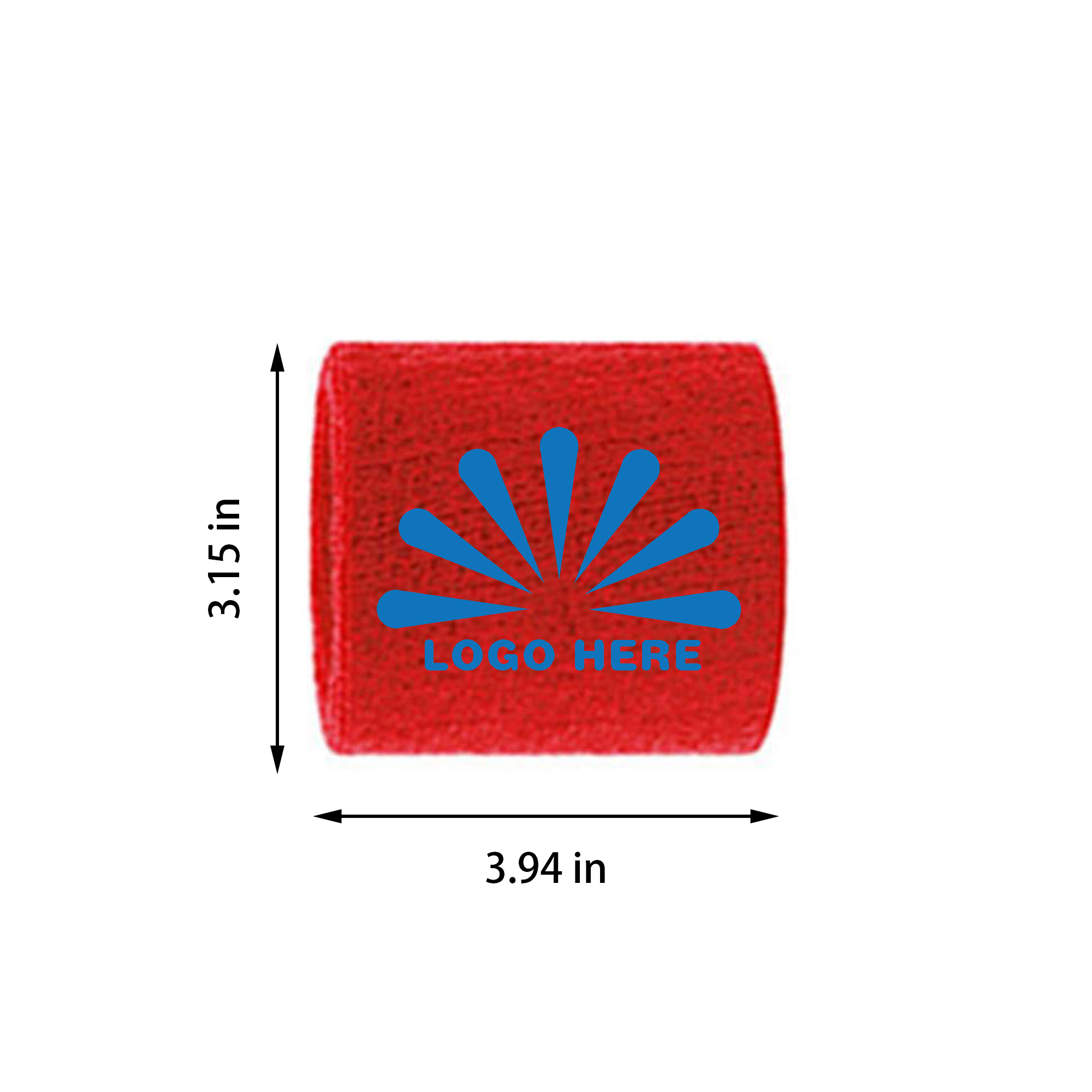 Knitted sweat absorbent wrist guard 2