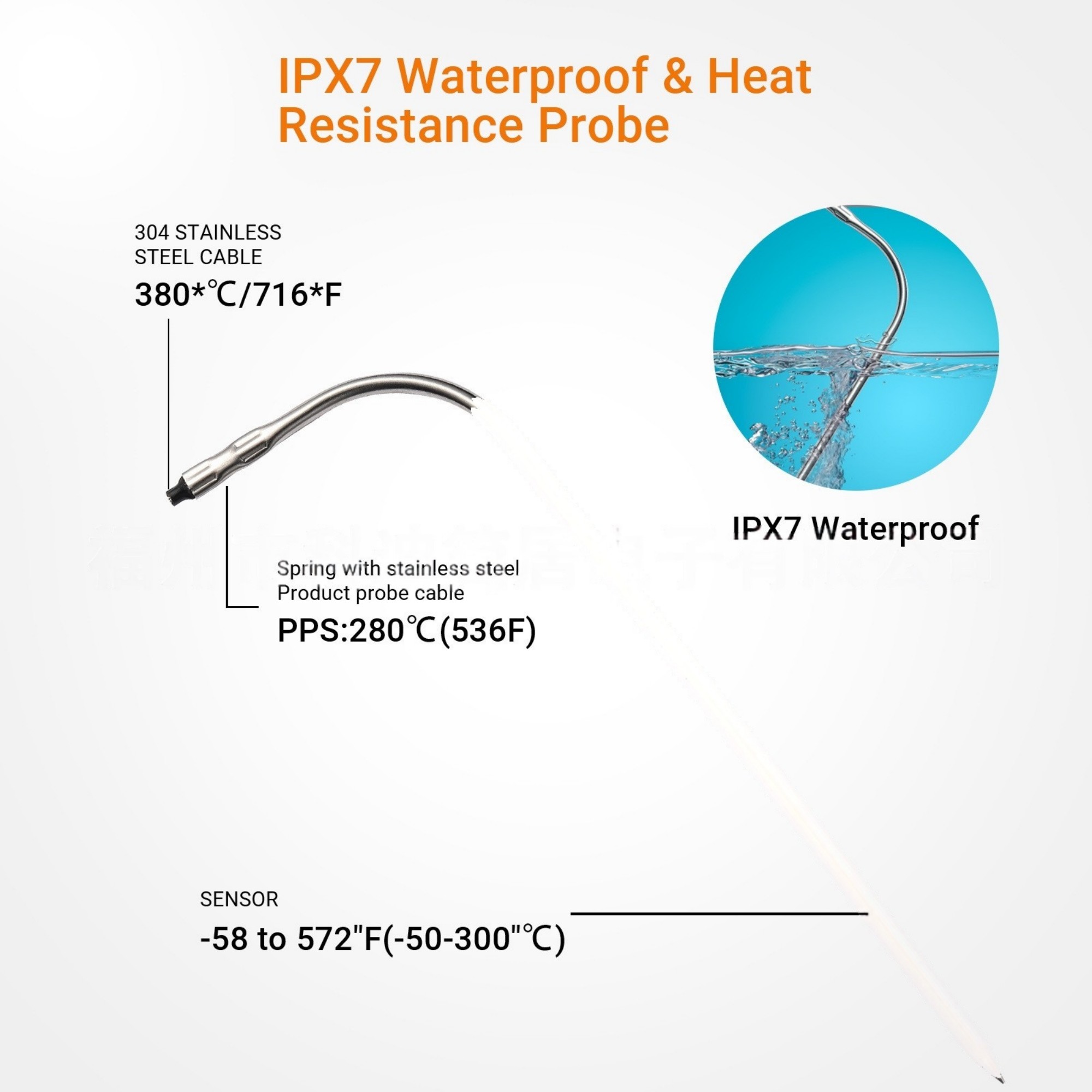 Meat Thermometer With Long Probe 3