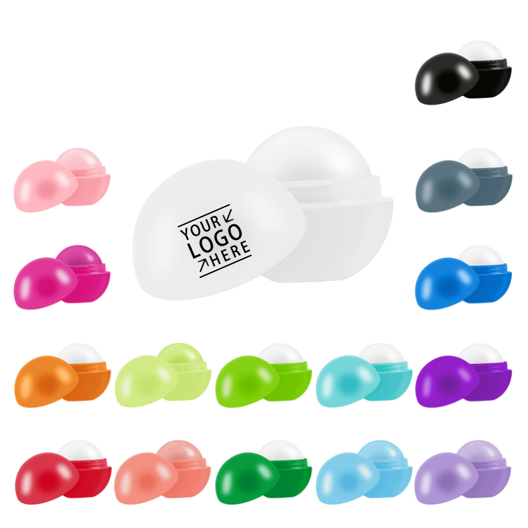 Fruity Round Lip Balm MOQ 50 1