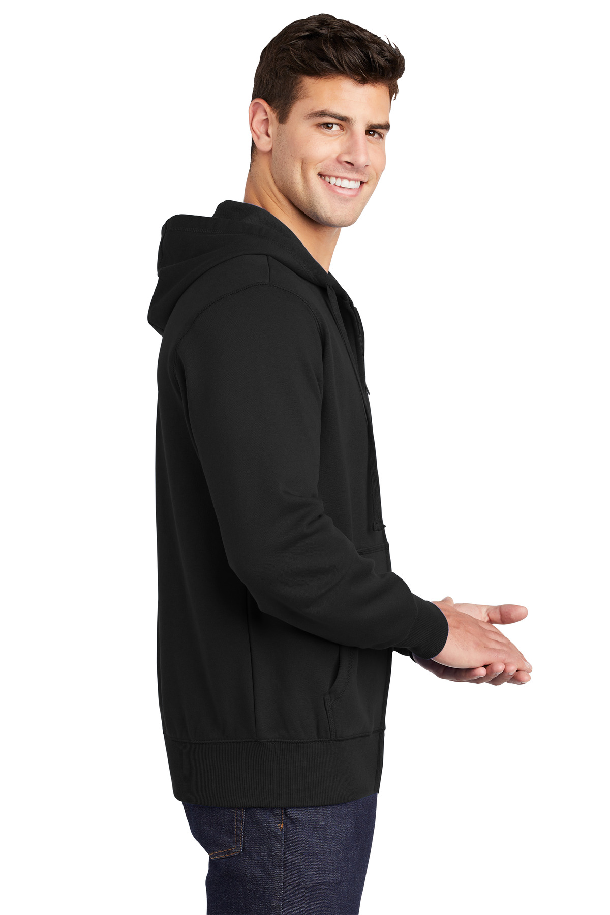 Sport-Tek® Full-Zip Hooded Sweatshirt 9