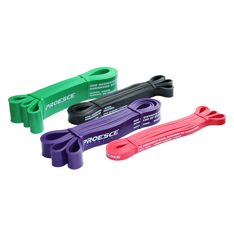 Custom Fitness Stretching Exercise Latex Loop Resistance Bands 1