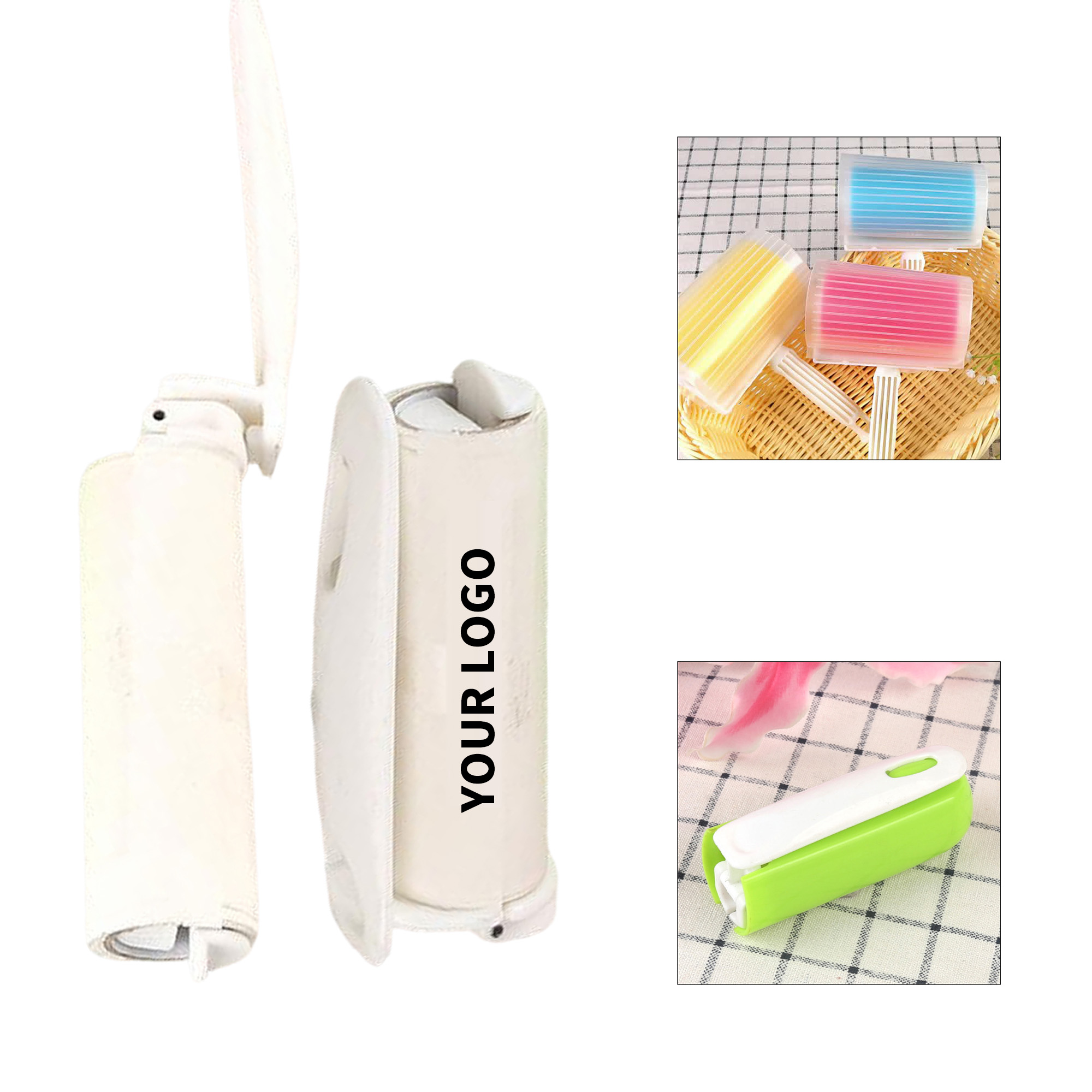 Foldable Lint Roller With Reusable Adhesive Sheet 2
