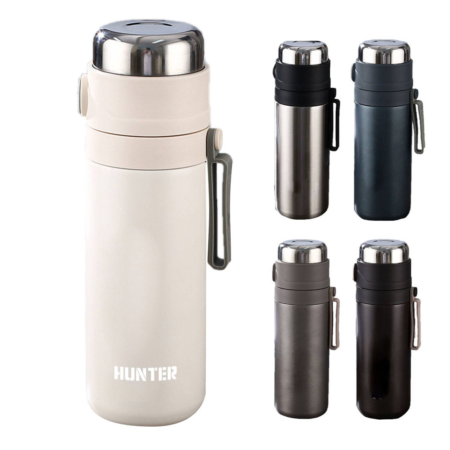 17.6oz Stainless steel tea separation insulated cup