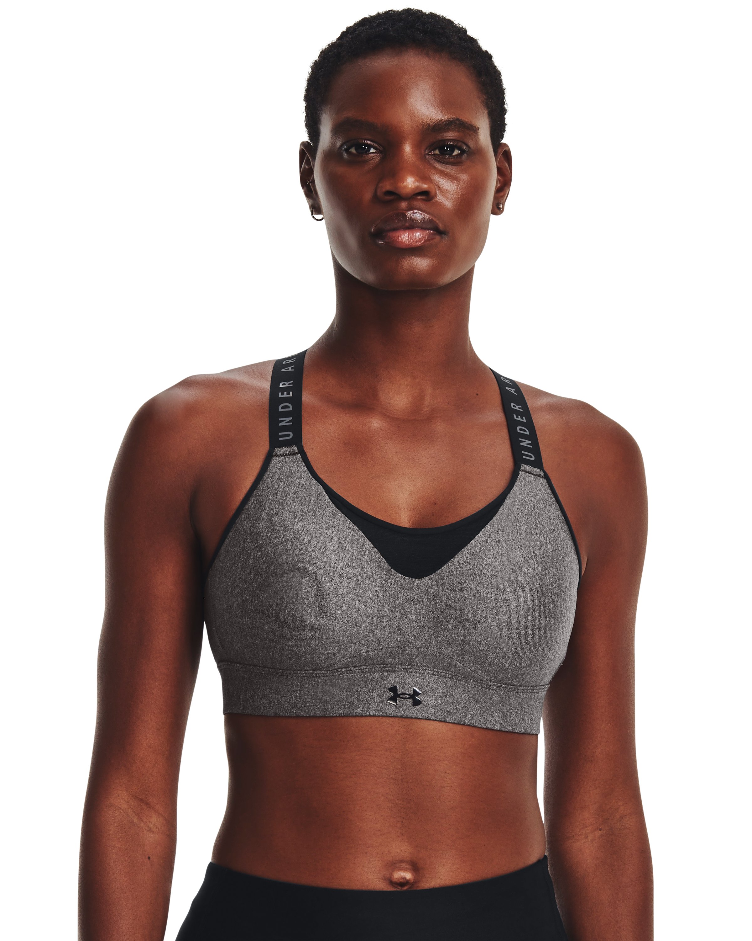 UA Infinity High Heather Women's Sports Bra 6