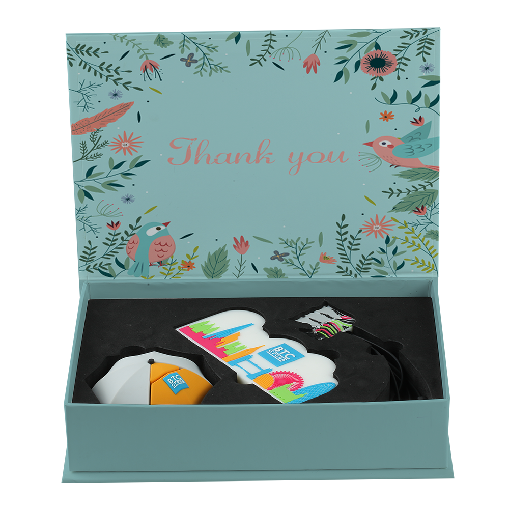 Custom PVC Bluetooth Speaker Gift Set 4