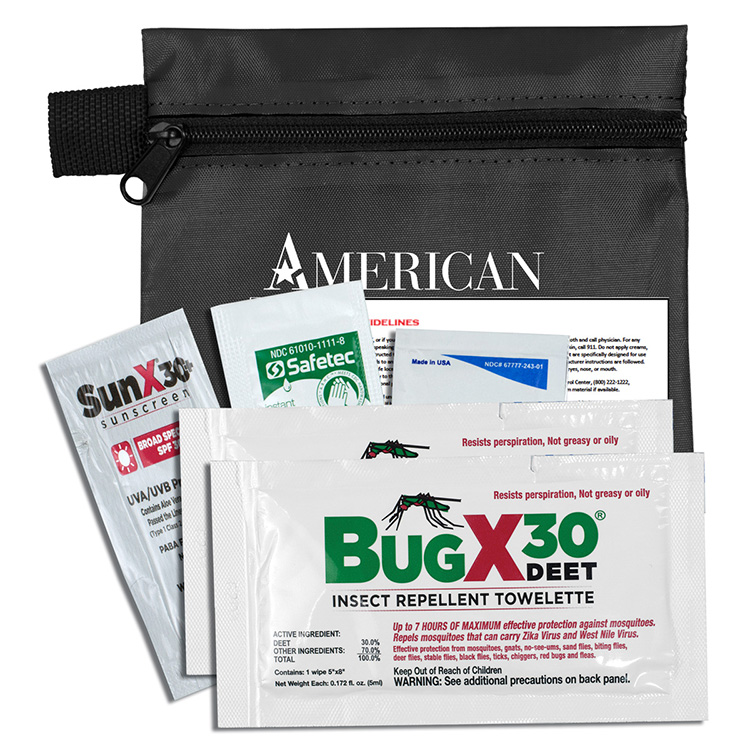 'Stay Safe Kit' 5 Piece Insect Repellent Kit in Zipper Pouch 27