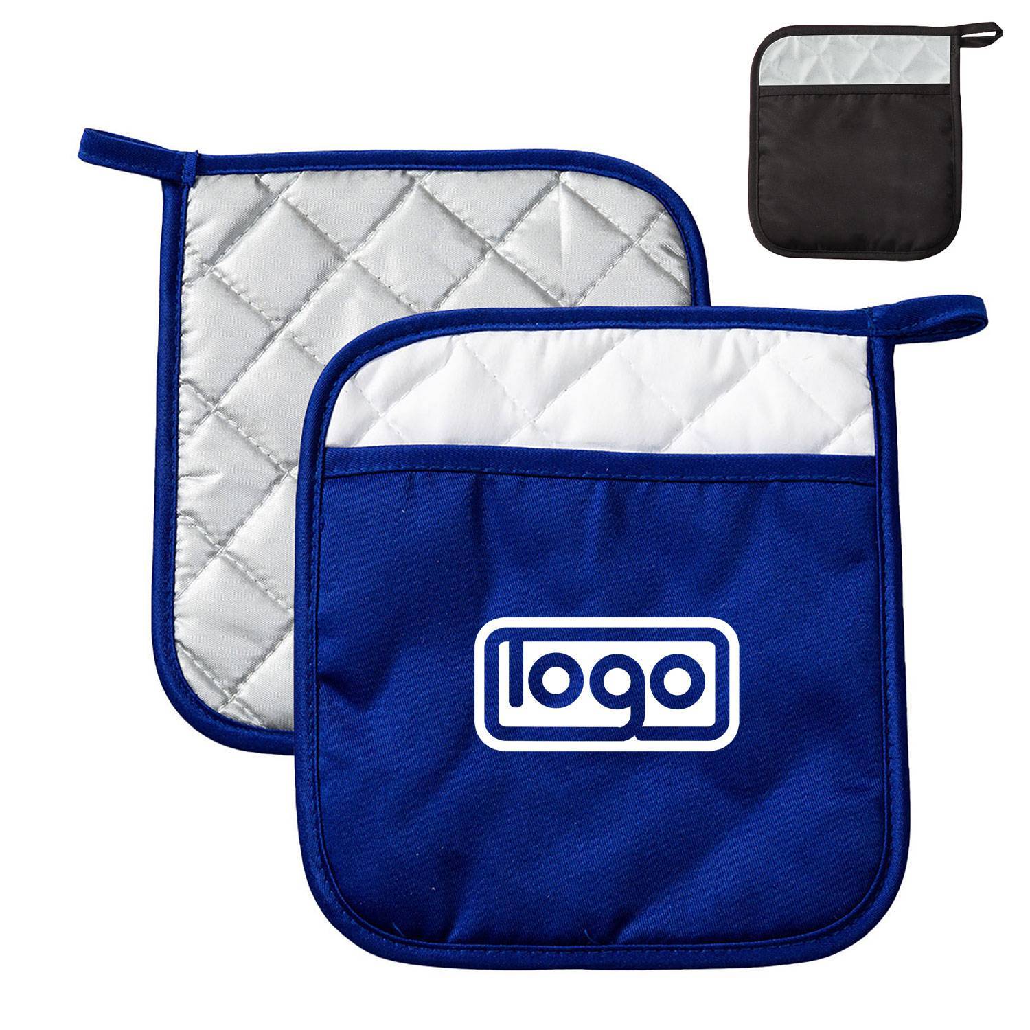 Cotton Heat-Resistant Kitchen Mitts 2