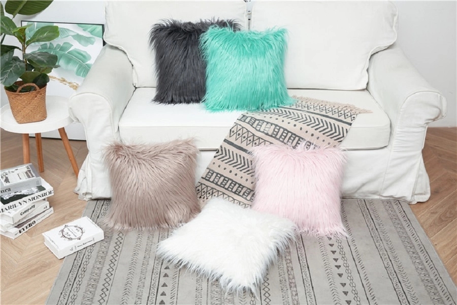 Deluxe Decorative Plush Pillow Case 2