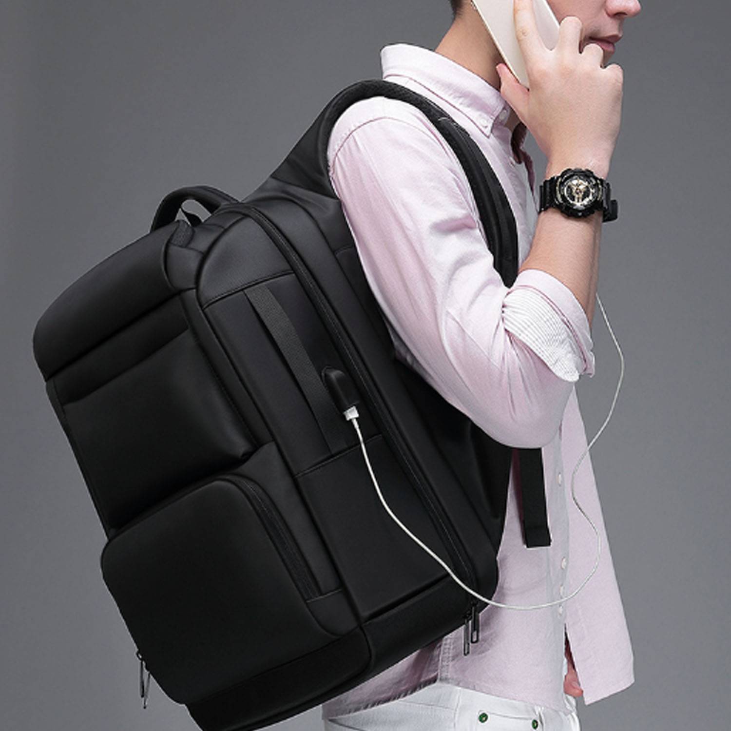 Nylon Business Computer Backpack 5