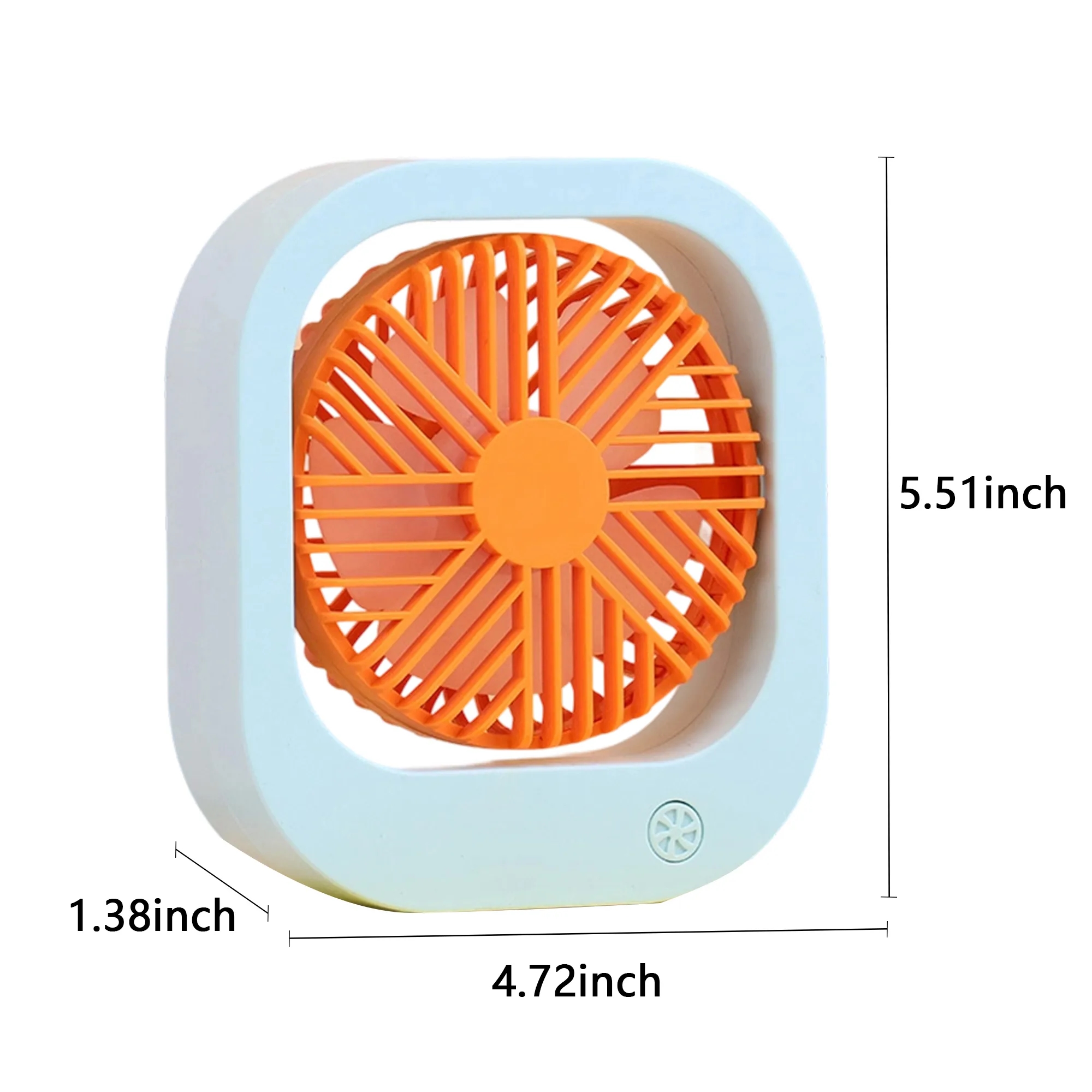 Minimalist Desktop Fan with Adjustable Speed 2