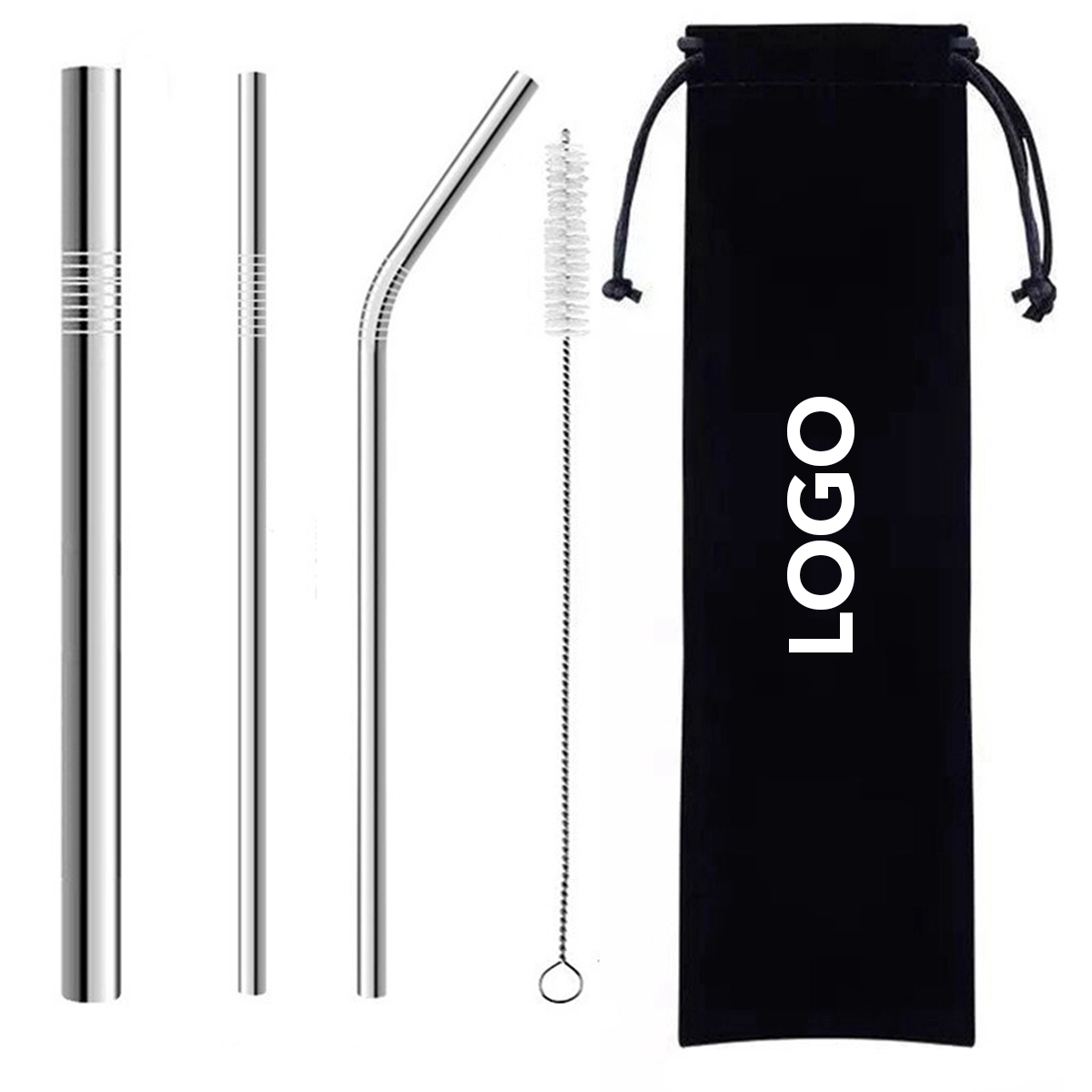 Stainless Steel Straw Set 2