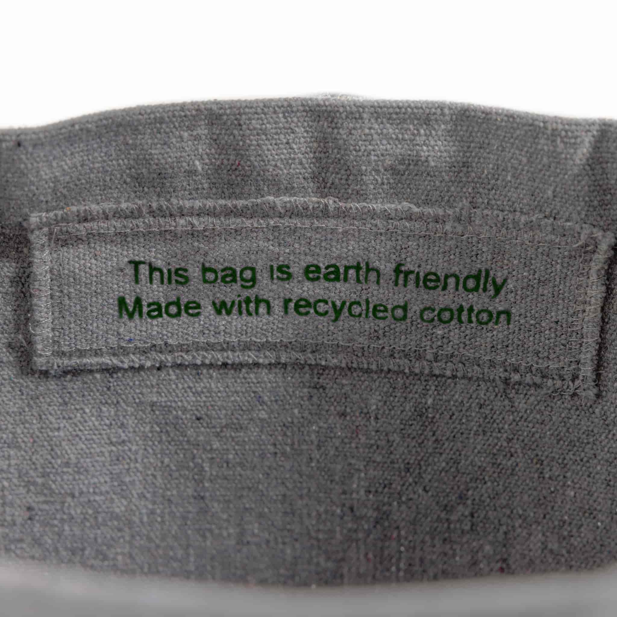 Recycled Classic Canvas Tote Bag 6