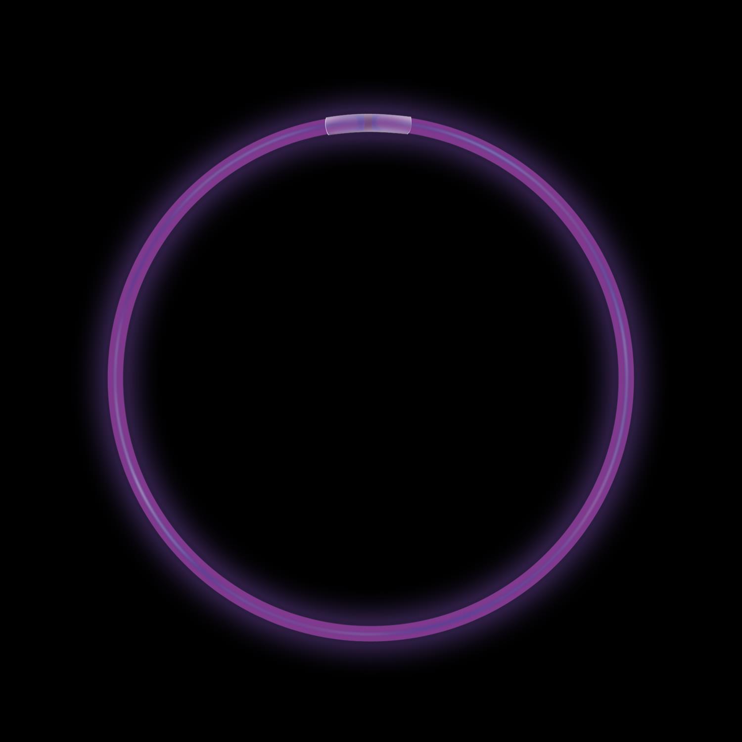 Purple Glow Necklaces (50 Pack) 3