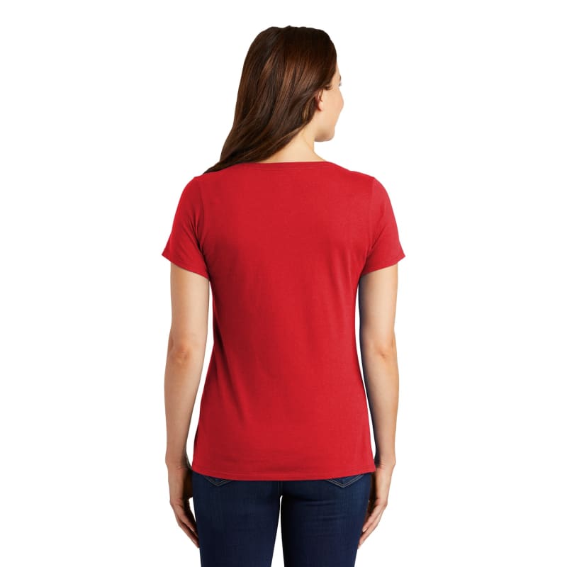 Nike Ladies Dri-FIT Cotton/Poly Scoop Neck Tee. 9