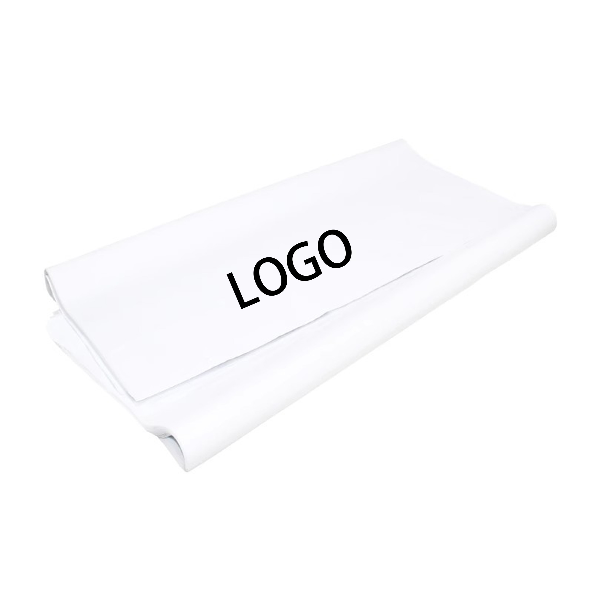 White Kraft Wrapping Paper 43" x 31" 3