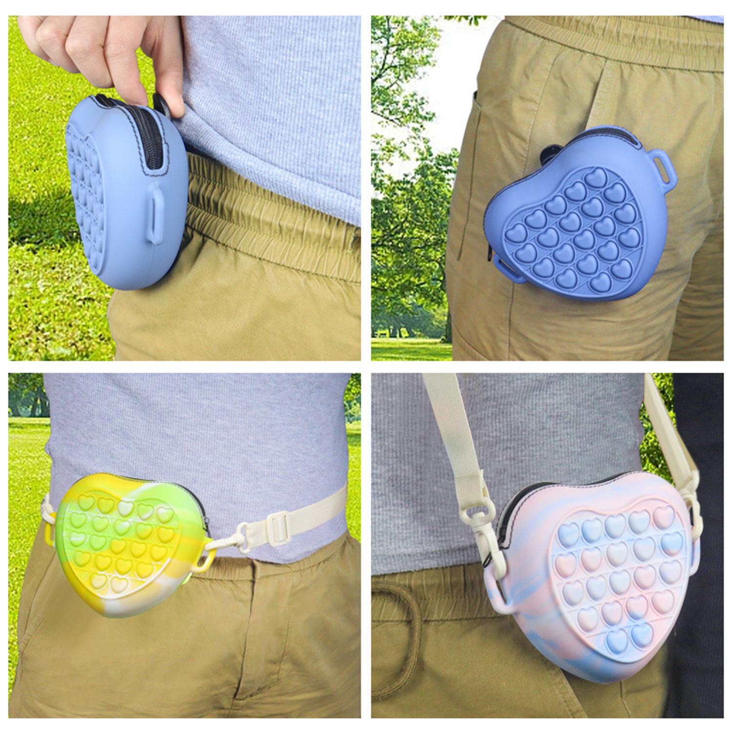 Silicone Pet Feeding Waist Bag 5