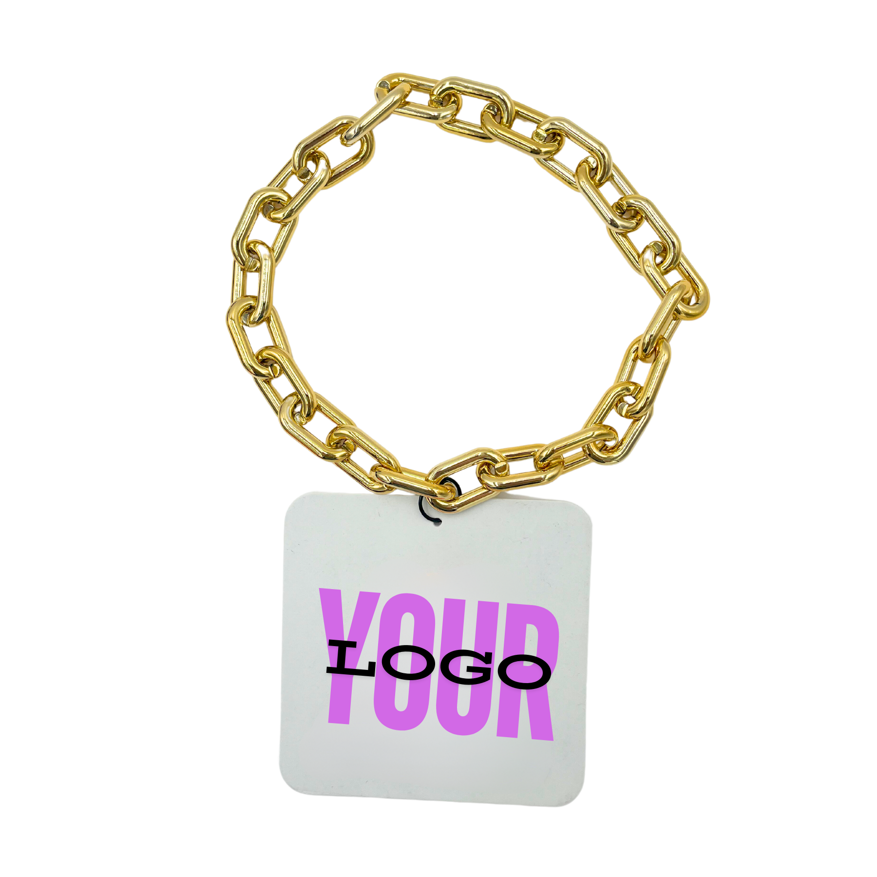 Fan 34" Chain with 6"x6"x0.50" Medal 3