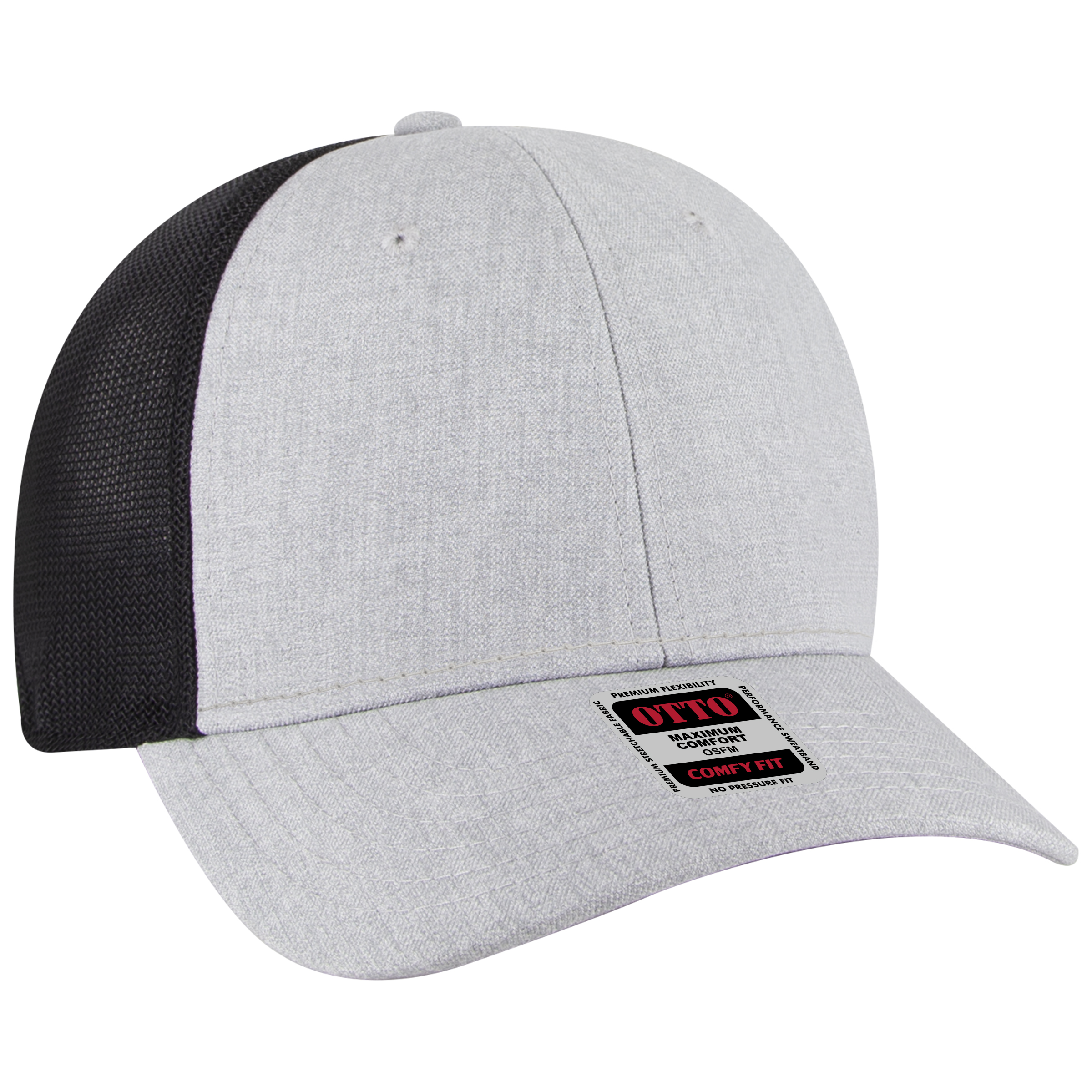 OTTO CAP® OTTO COMFY FIT® 6 Panel Low Profile Mesh Back Trucker Hat 19