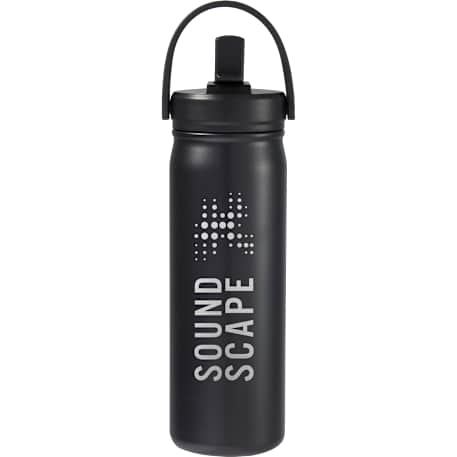 Carpo 20oz Straw lid Vacuum Bottle, custom water bottle with logo imprint 14