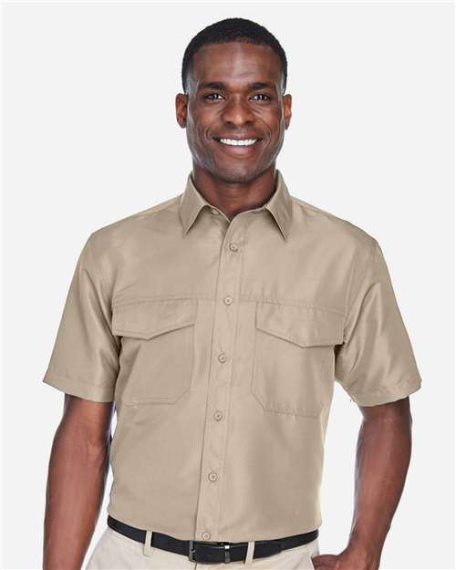 Men's Key West Short Sleeve Performance Staff Shirt - M580 13