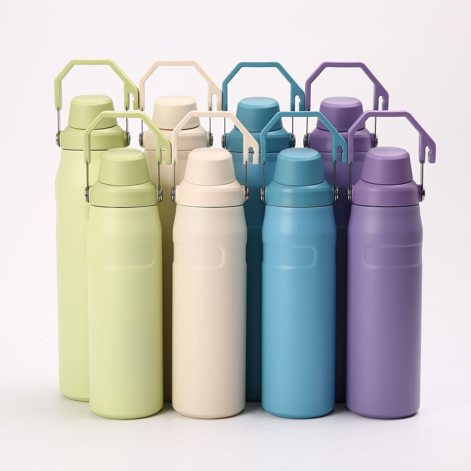 24Oz Stainless Steel Leak-Proof Lid Sports Water Bottle, custom water bottle with logo imprint 3