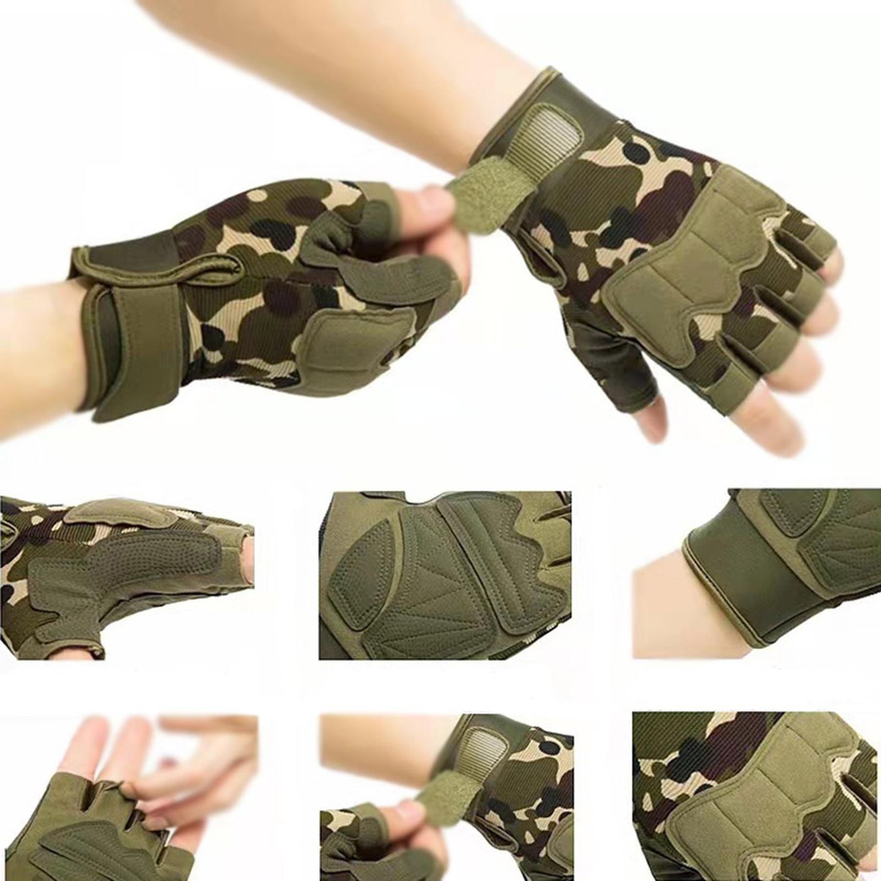 Protective Half Finger Gloves 11