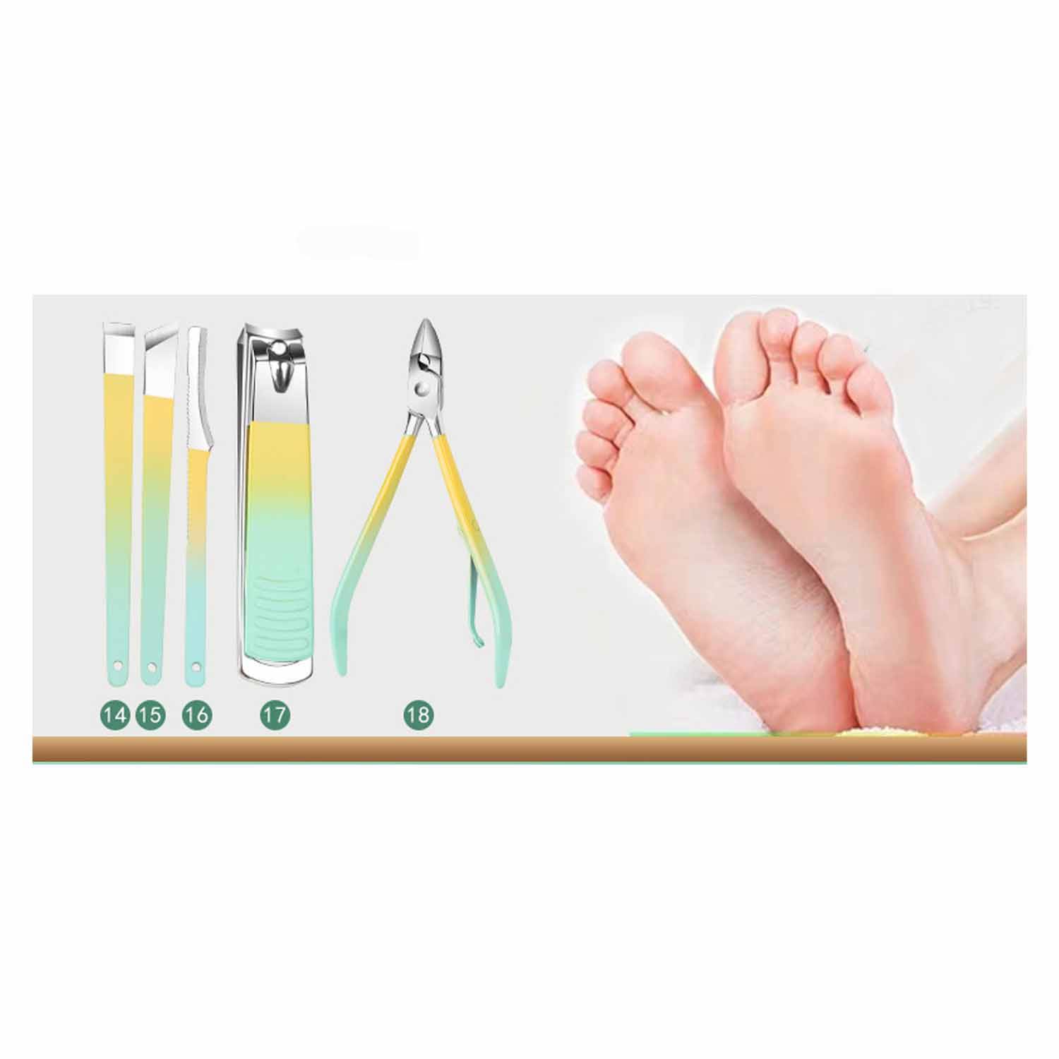 8-piece nail clipper set of special tools 4