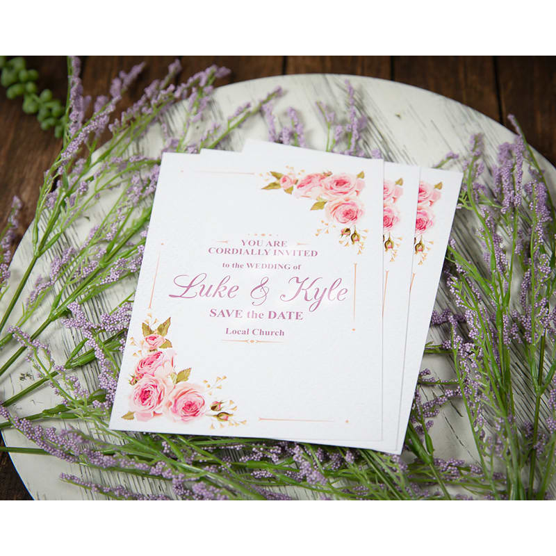 Custom Full Color 5 X 7 Inch Invitation Cards 39