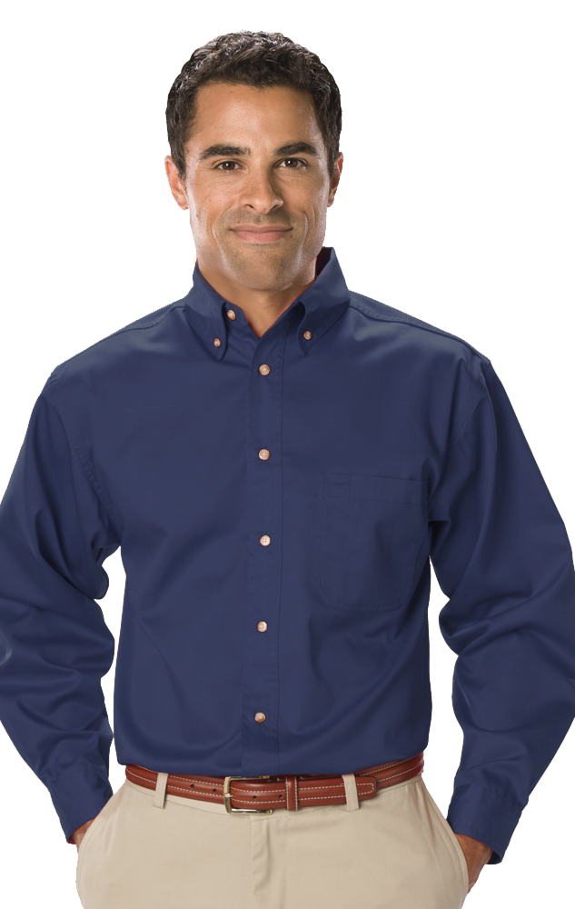 Men's Scotchgard Twill L/S Shirt 8